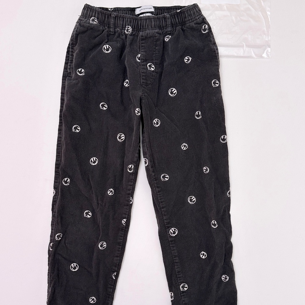 Urban Outfitters Smiley Corduroy Pants w/Smiley Face